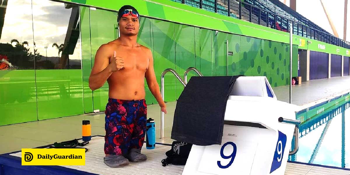 Ernie Gawilan Ends 400 Meter Swimming Event With Sixth Place Finish