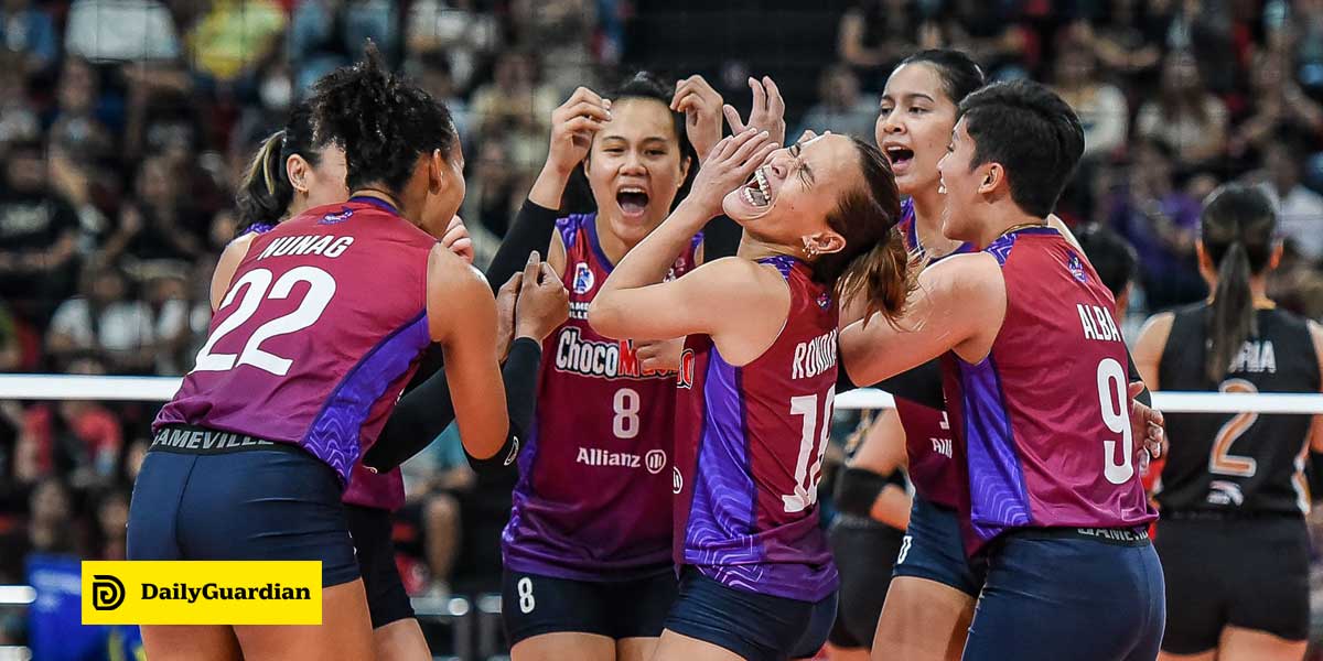 Choco Mucho Hands Cignal Its 1st PVL Defeat Raises Untainted Record To