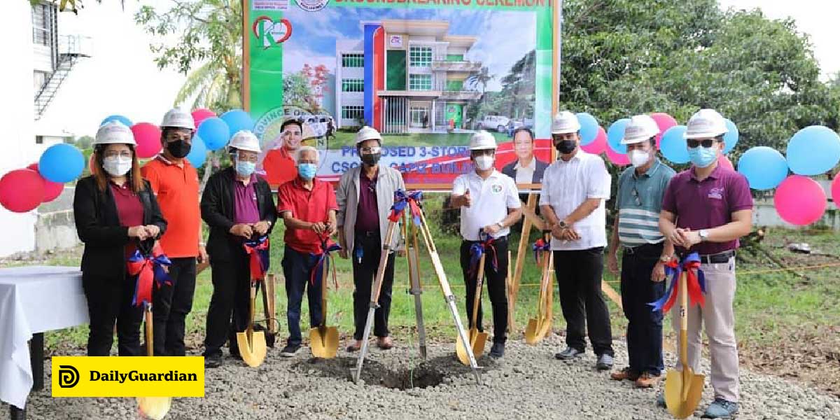 CSC’s computerized exam center in Capiz breaks ground - Daily Guardian