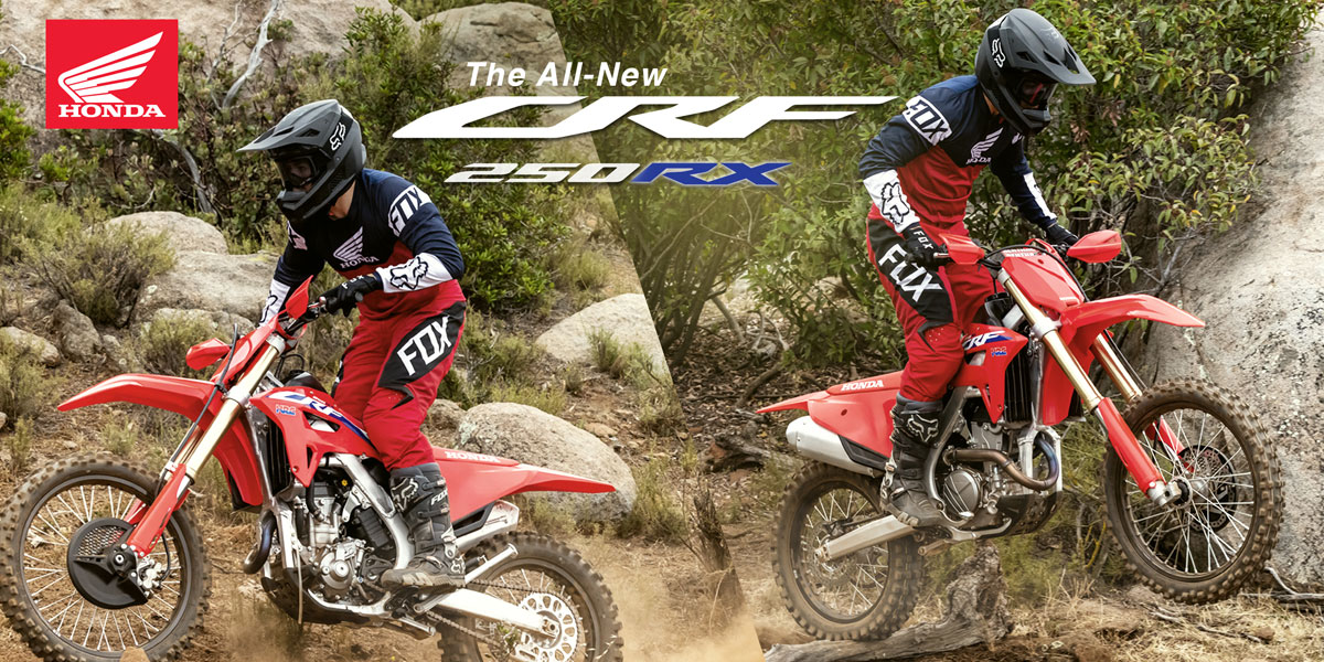 Experience Honda’s Newest CRF250RX for Maximum Adrenaline Rush and Freedom