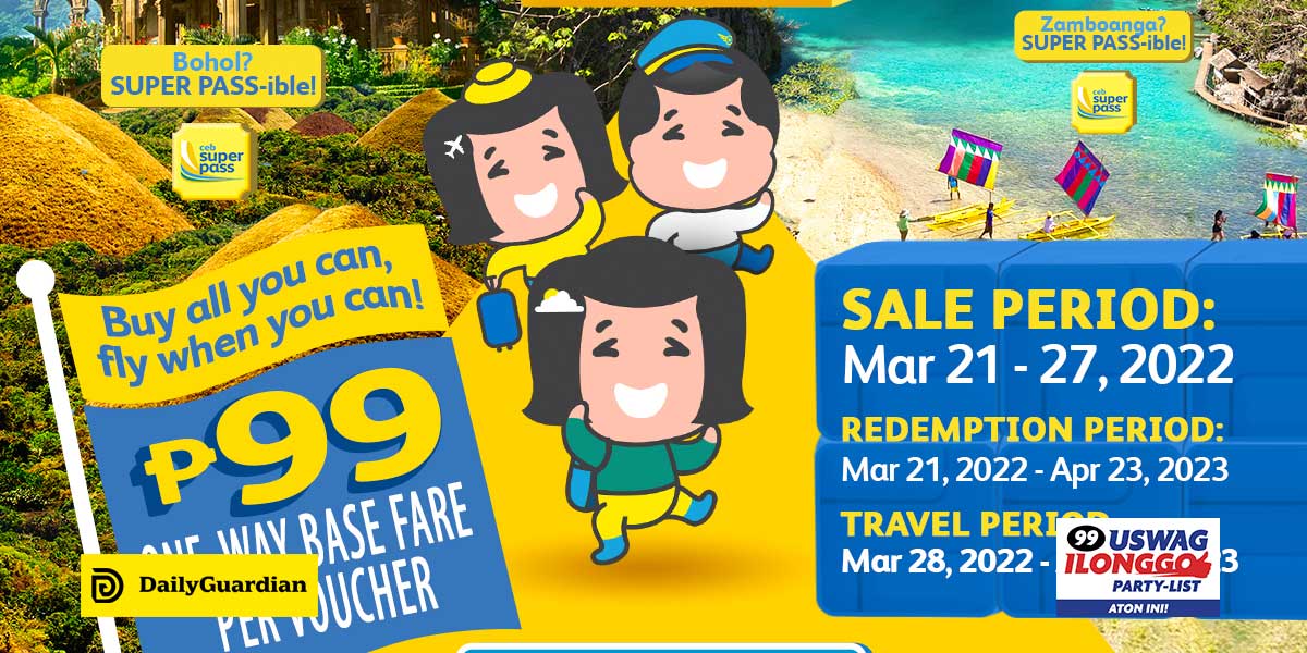 Cebu Pacific unveils third run of CEB Super Pass | Daily Guardian