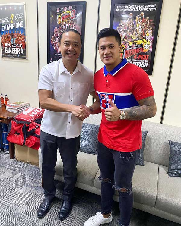 Jericho Cruz officially signs three year contract with SMB Daily