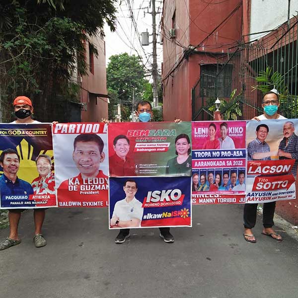 Toxic cadmium found in presidential bets' tarpaulin posters - Daily ...