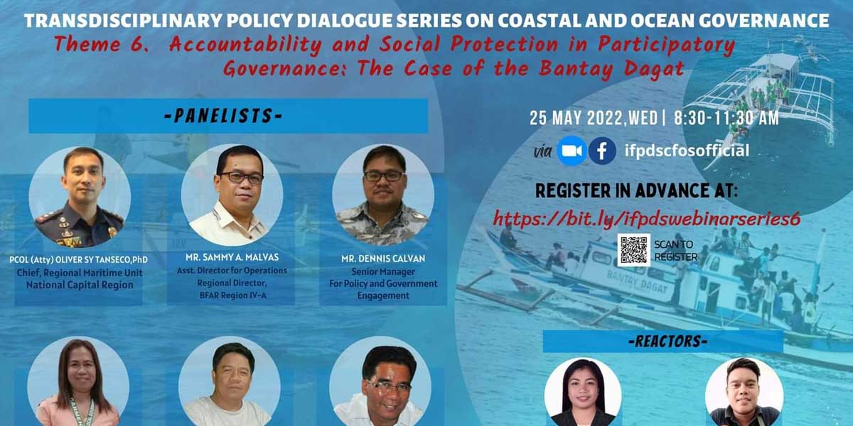 Fisheries stakeholders push for institutionalization of Bantay Dagat volunteers