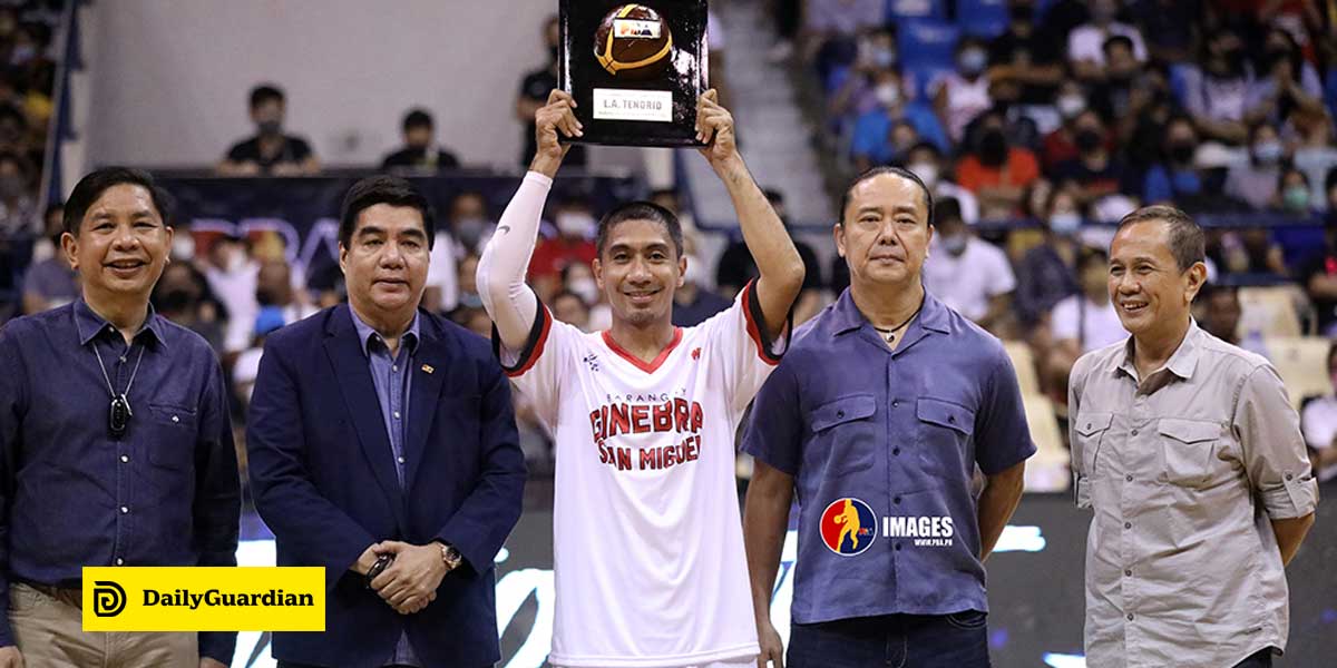 Pba Awards La Tenorio After Playing 700th Straight Game - Daily Guardian