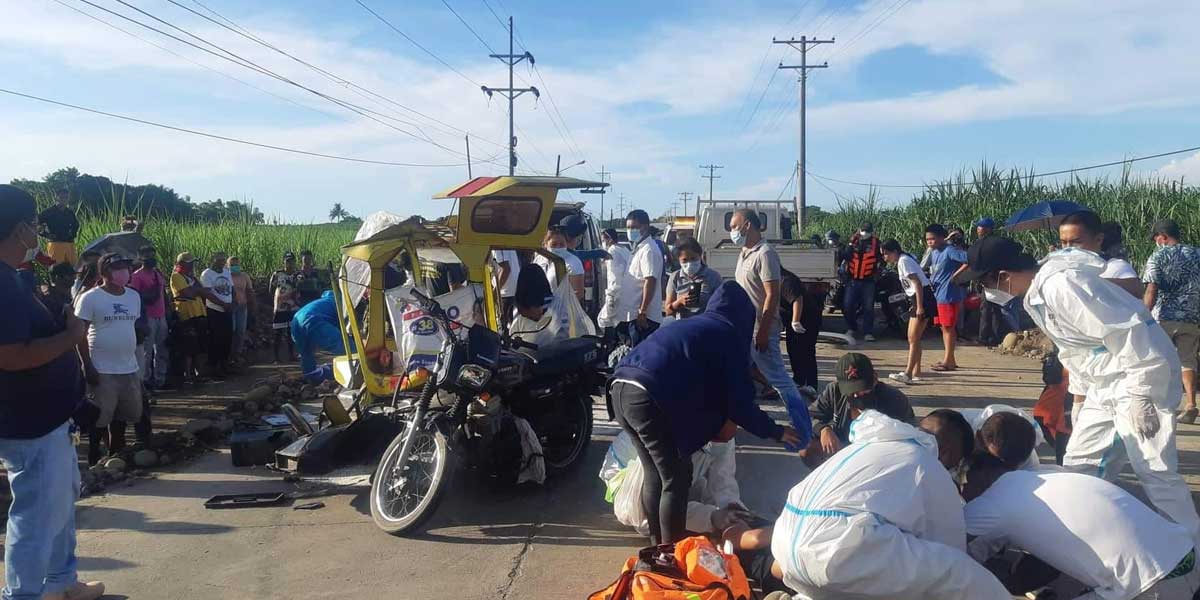 Tricycle driver killed, 4 passengers injured in multiple road crashes ...