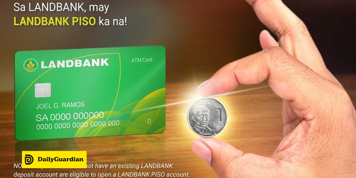 landbank-launches-piso-account-for-unbanked-filipinos-daily-guardian