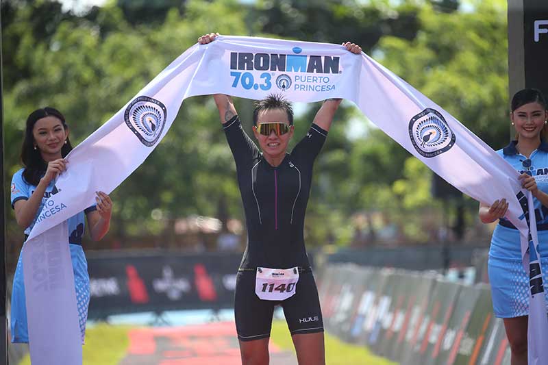 Exotic' Alcala and Choo share spotlight at first IRONMAN in Puerto Princesa  - Daily Guardian