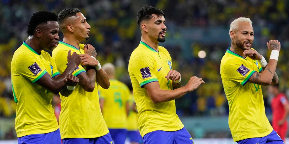  Brazil decimates South Korea to enter World Cup quarterfinals