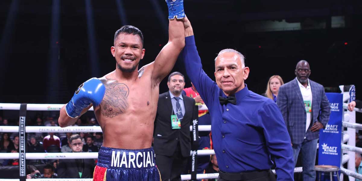 Eumir Marcial knocks out Argentine  foe to keep pro record untainted                   