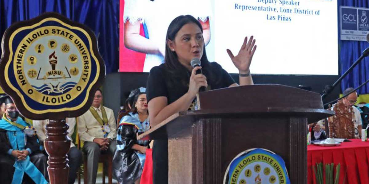 Don’t be afraid to fail, Rep. Villar tells graduates’