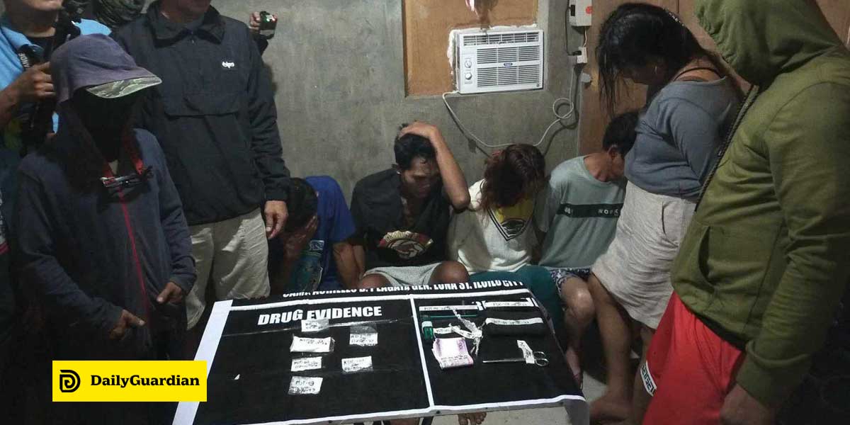 Five Nabbed In P374k Drug Sting Daily Guardian 