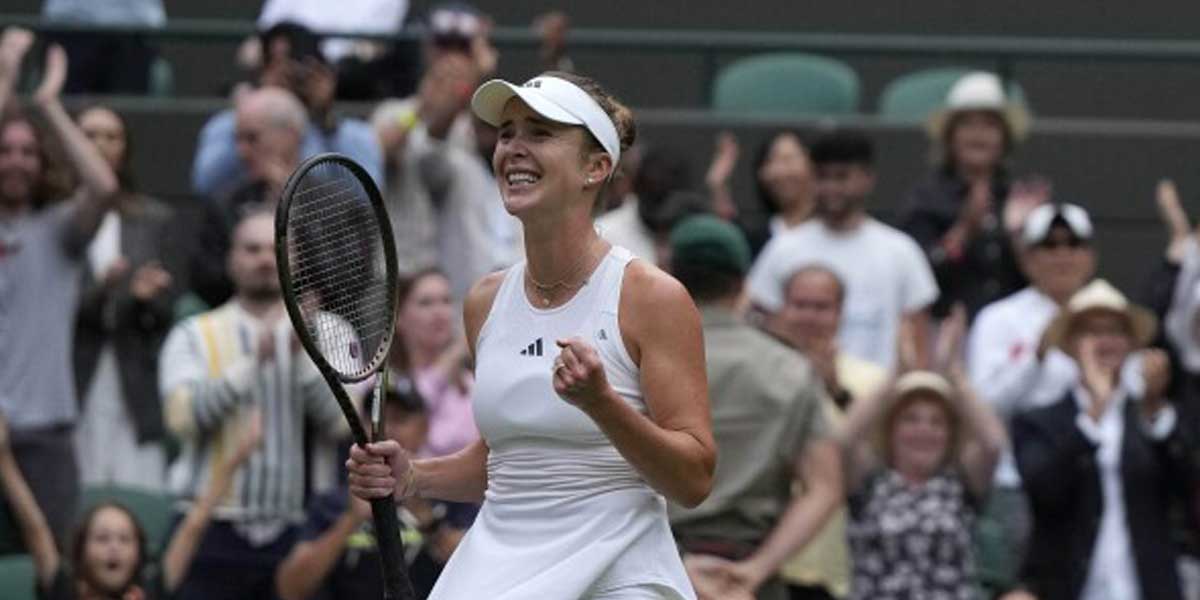 Svitolina upsets Azarenka to reach Wimbledon women’s singles quarterfinal round