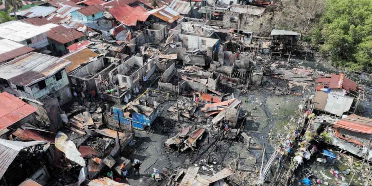 One hurt as fire gobbles 31 houses in Silay