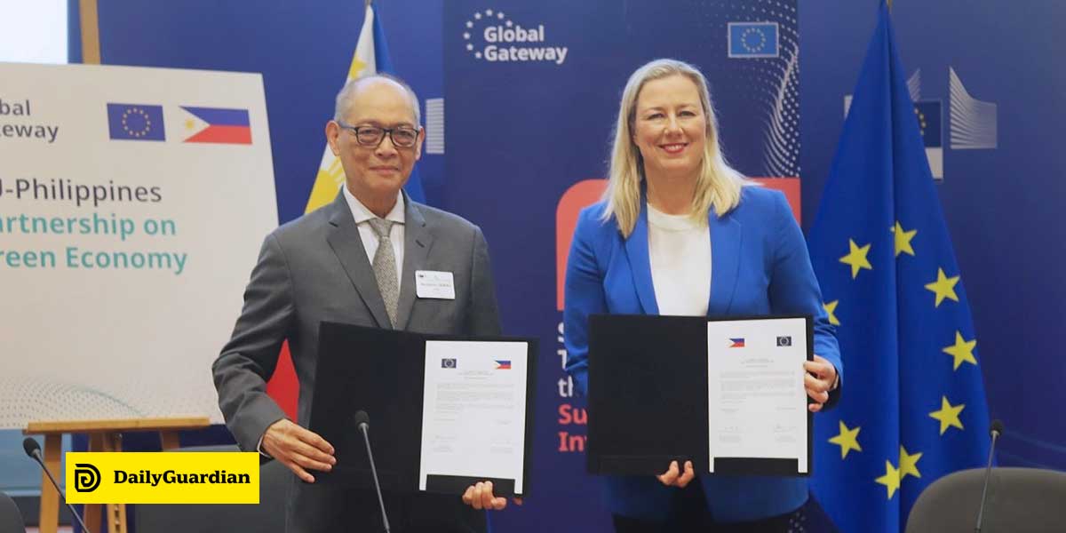 EU, PHL Sign €60 Million Green Economy Programme | Daily Guardian