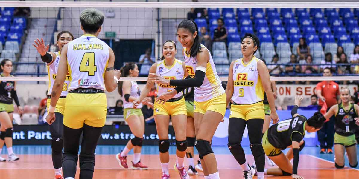 F2 Logistics bounces back, sweeps NXLED for first PVL win