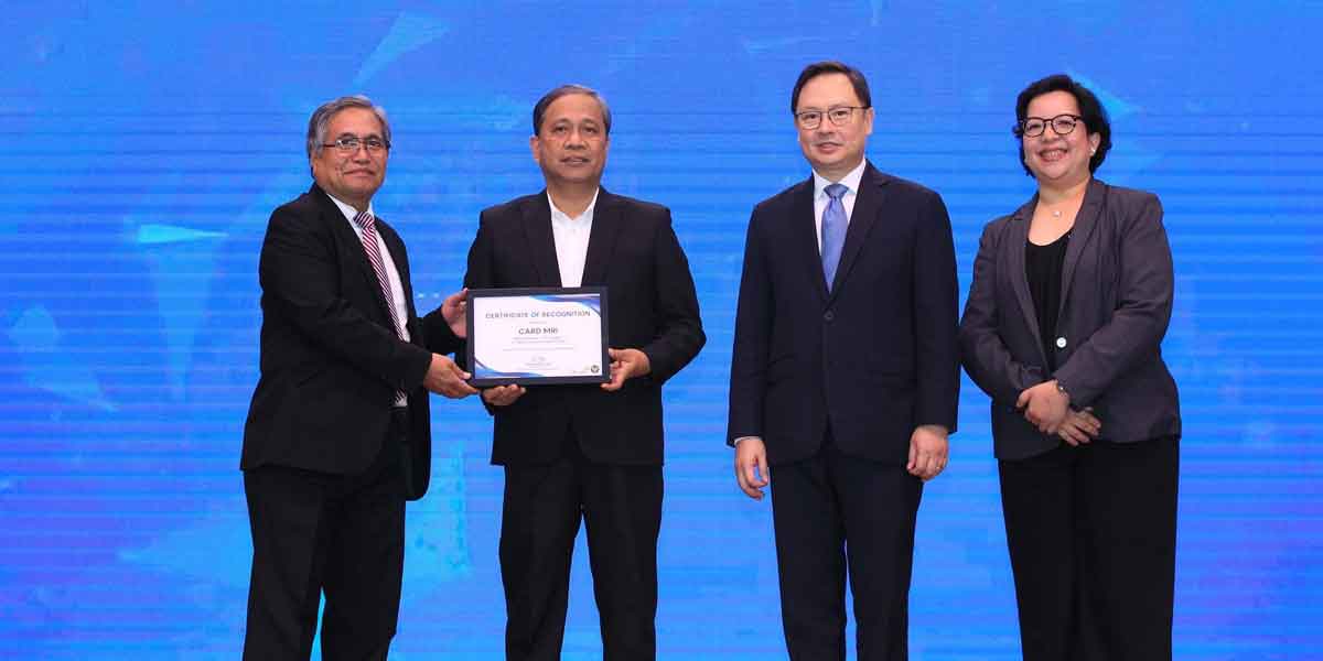 CARD MRI Clinches Digital Financial Inclusion Award