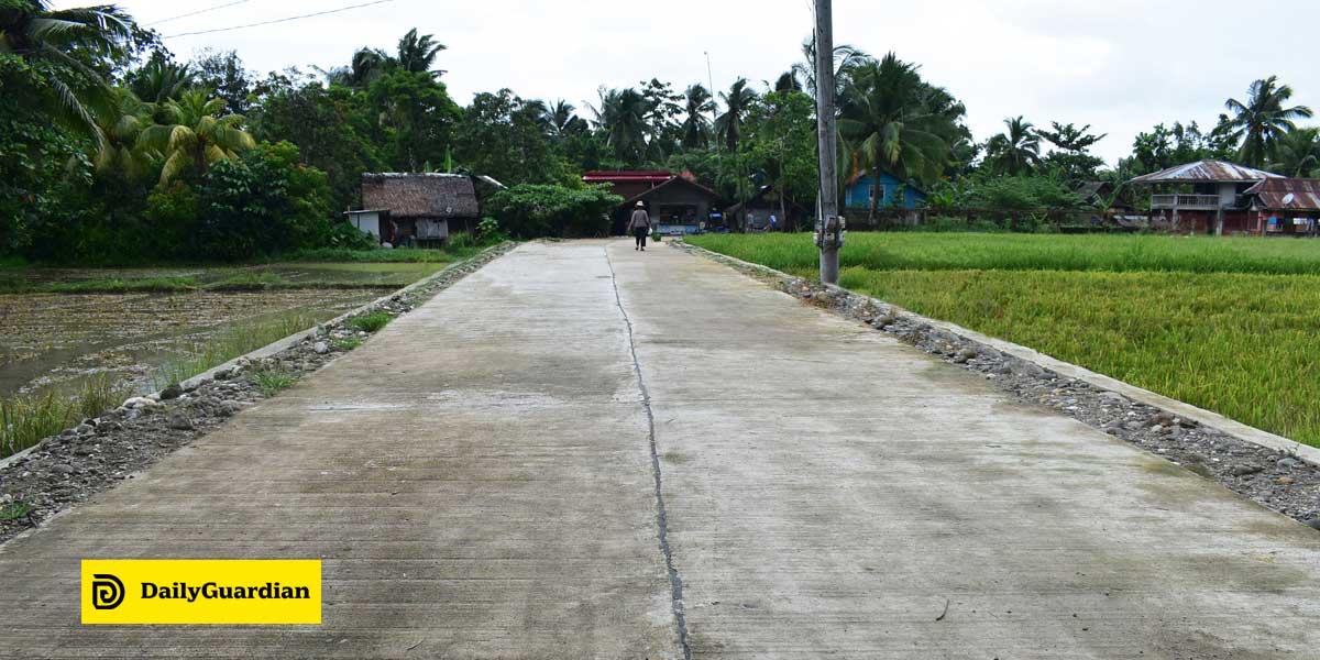 Paved roads ease mobility to remote communities in southern Negros ...