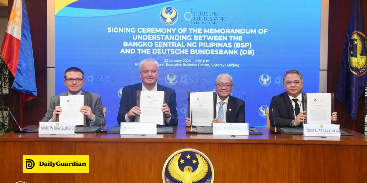 BSP, Deutsche Bundesbank formalize capacity building ties