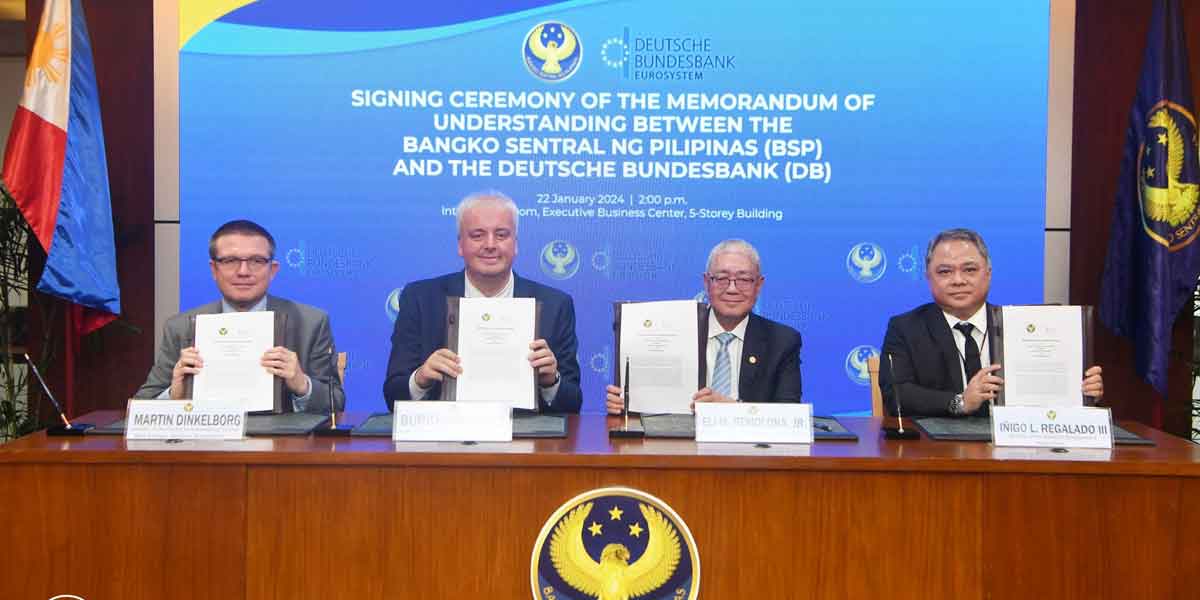 BSP, Deutsche Bundesbank formalize capacity building ties