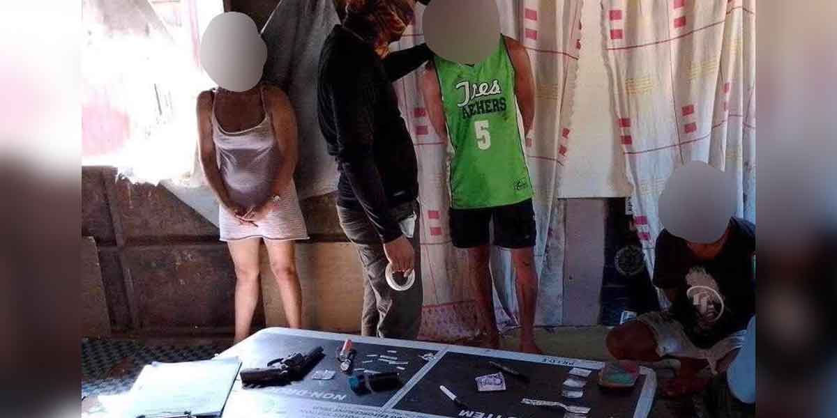 Three nabbed for P122-K ‘shabu,’ gun