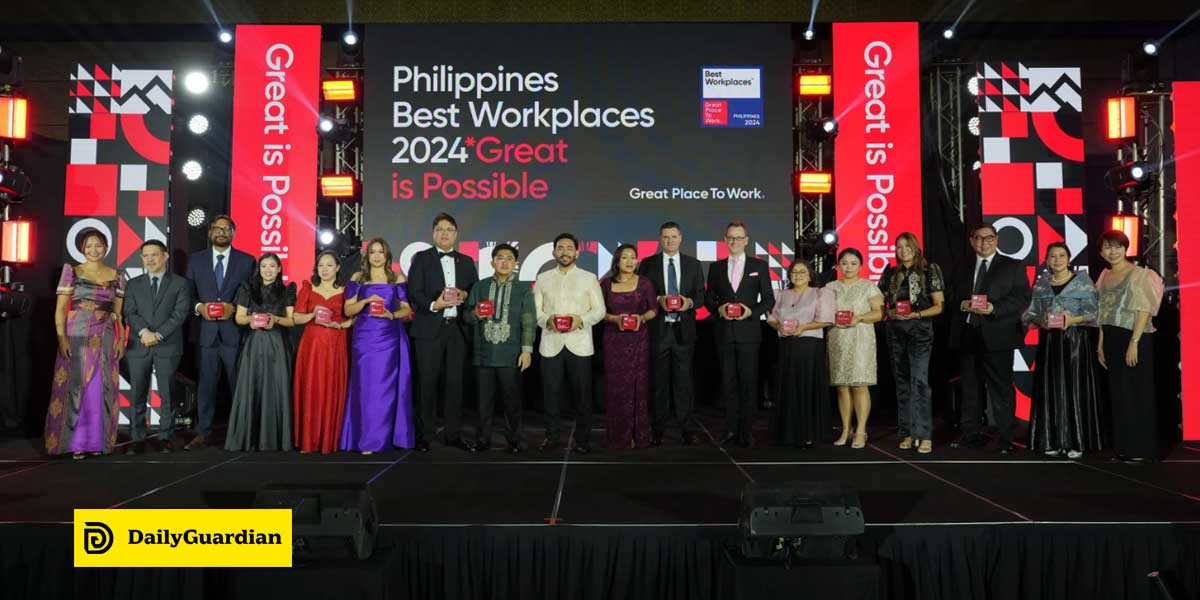 ITBPM industry leads Philippines Best Workplaces 2024 Daily Guardian