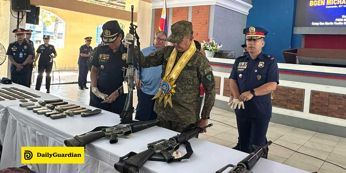 Rifle seized in San Joaquin clash linked to 2017 Maasin PNP raid ...