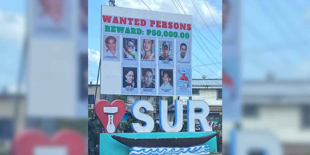 Sigma offers P50,000 bounty for capture of ‘most wanted’