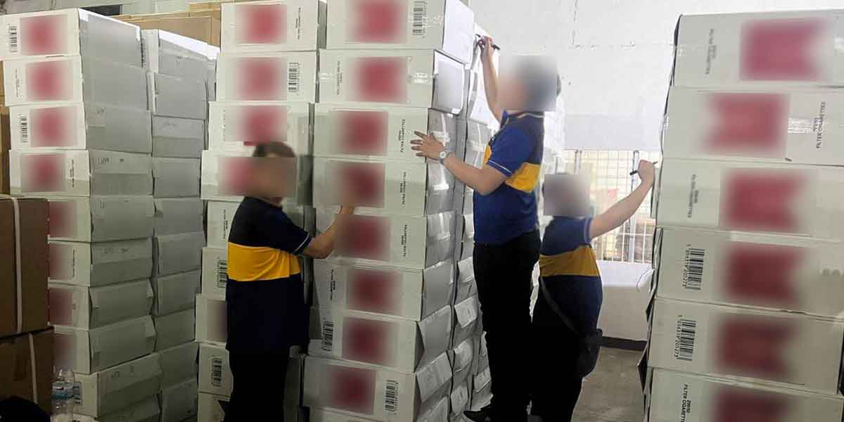 BIR seizes P5.4 billion worth of illicit cigarette in Cavite