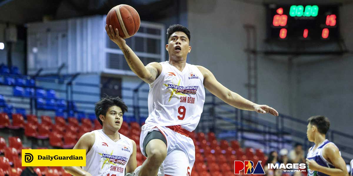 Ilonggo John Bryan Sajonia leads San Beda against CCI in PBA D-League ...