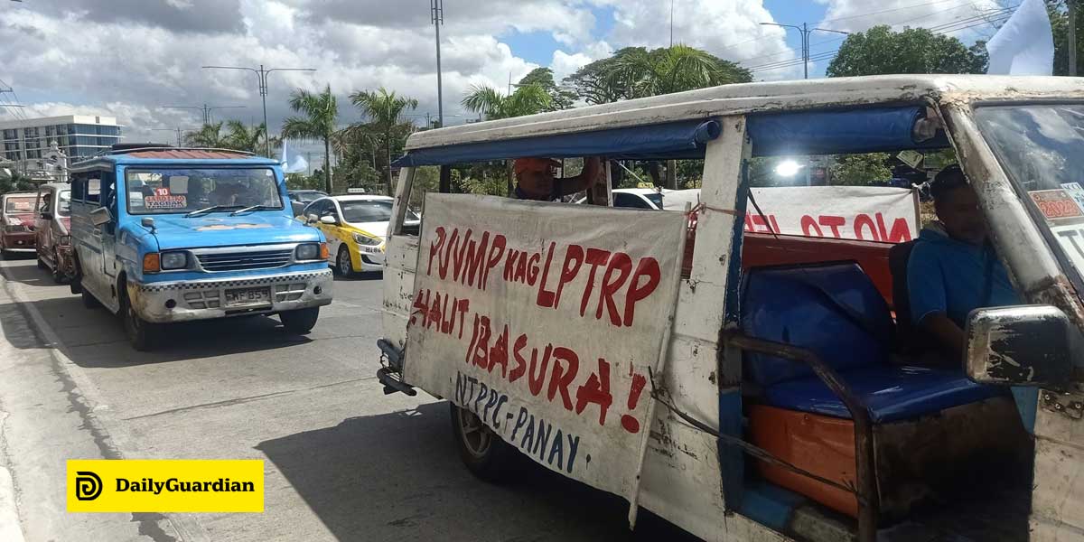 Over 100 PUJs join transport caravan in Iloilo | Daily Guardian