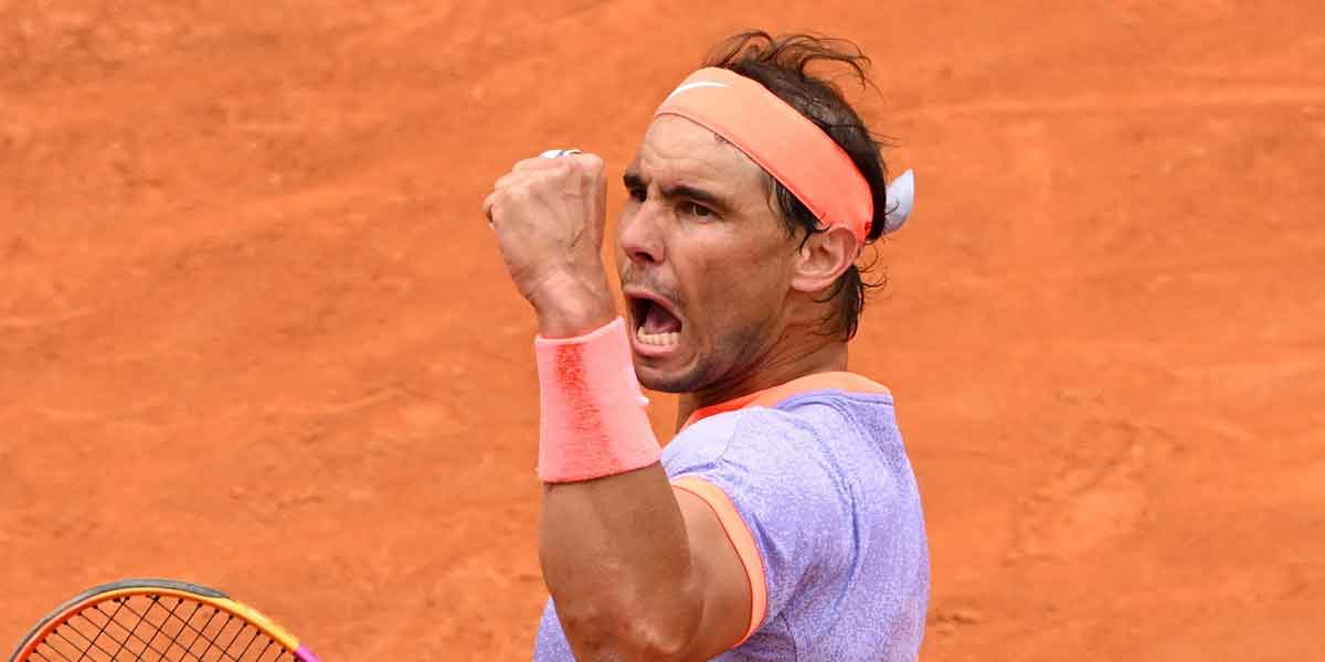Nadal cruises past Belgian foe at Italian Open Nadal cruises past Belgian foe at Italian Open