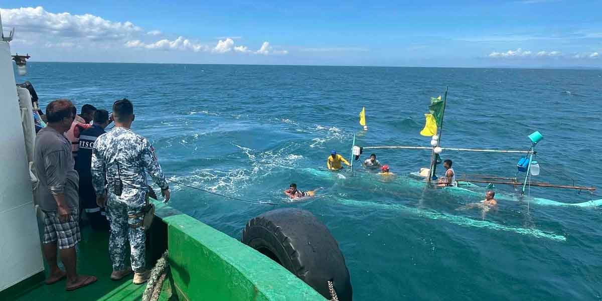 Six fishermen rescued off Silay Coast