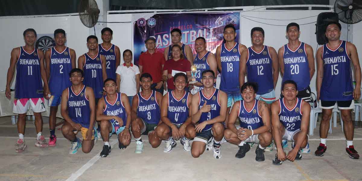 Buenavista wins GUIMELCO basketball championship