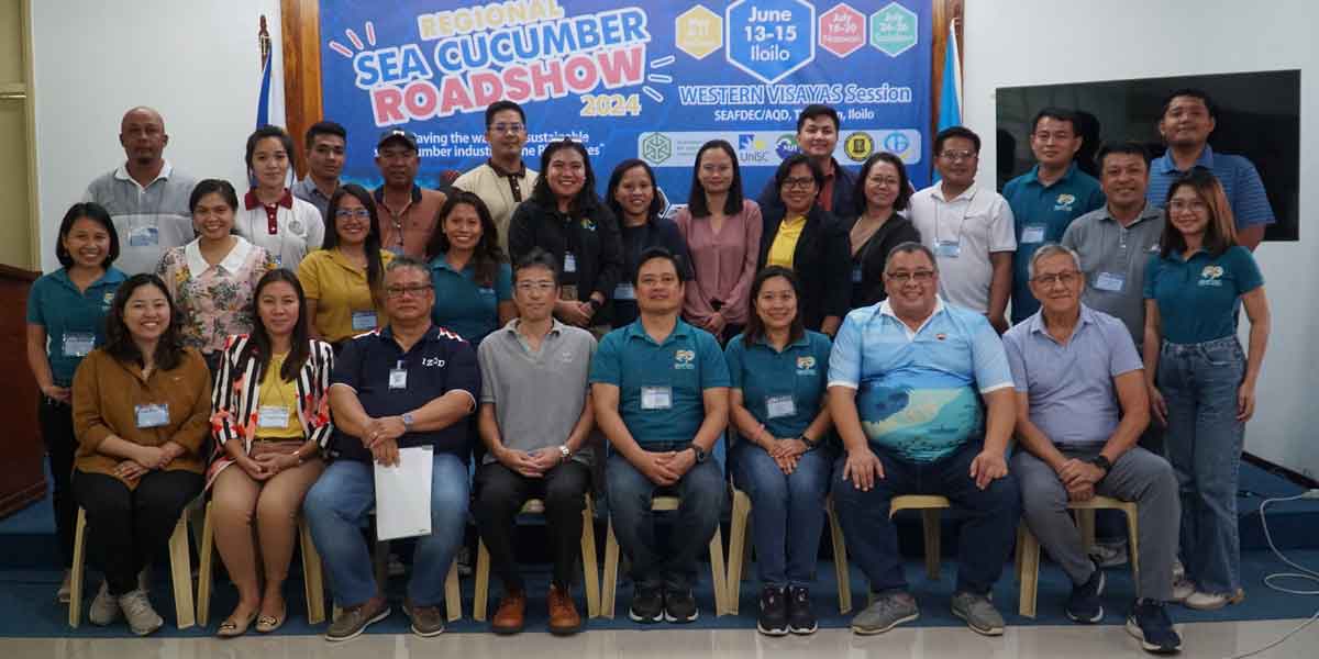 SEAFDEC/AQD hosts Regional Sea Cucumber Roadshow