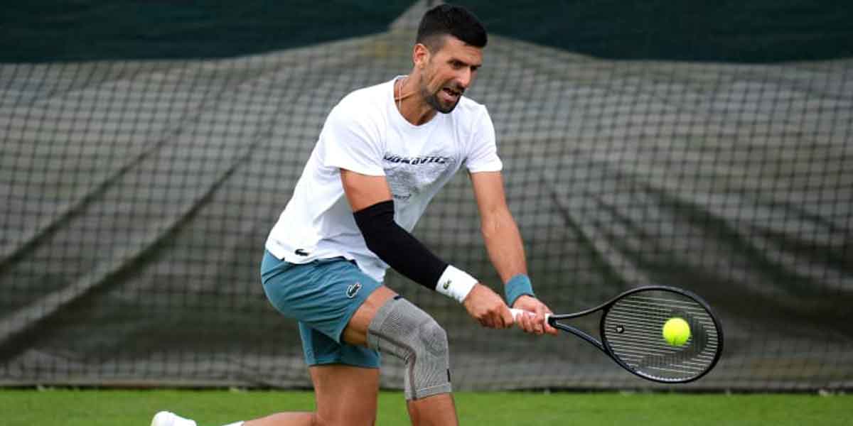 Wimbledon includes Novak Djokovic in the tournament’s main draw schedule