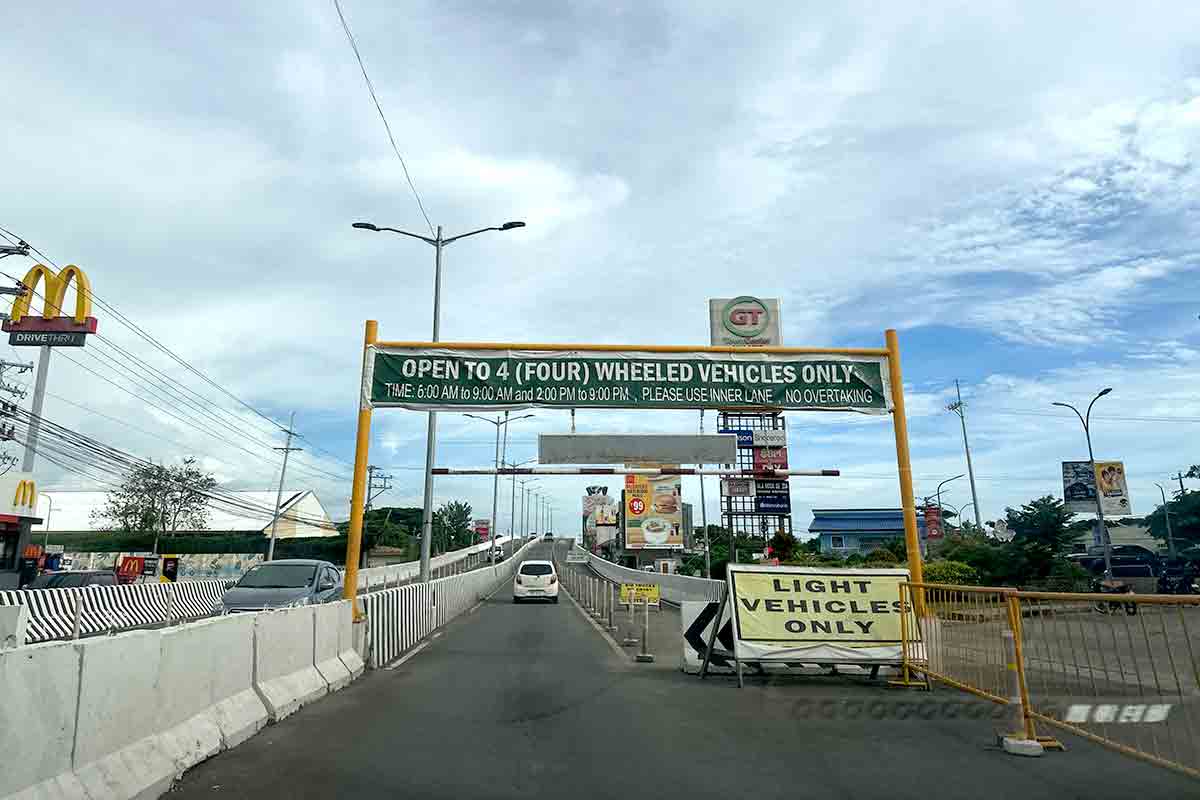 DELAYS AFTER DELAYS: Sinking Ungka flyover eyed for full use in November