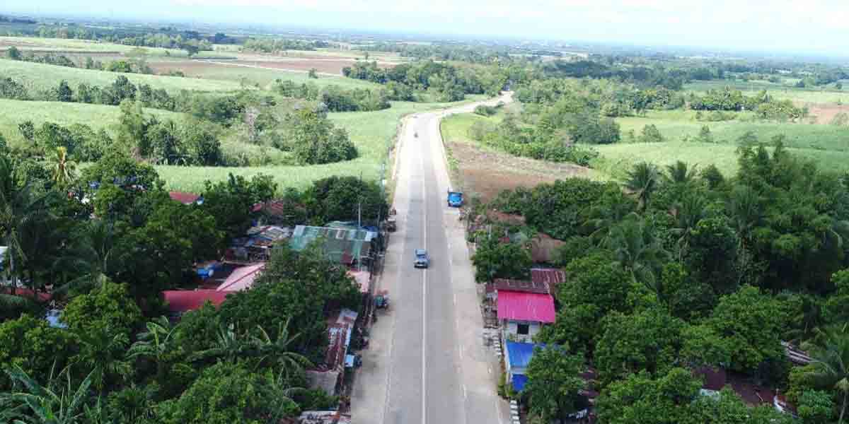 Widened Silay-Lantawan Road enhances  traffic capacity in Negros Occidental