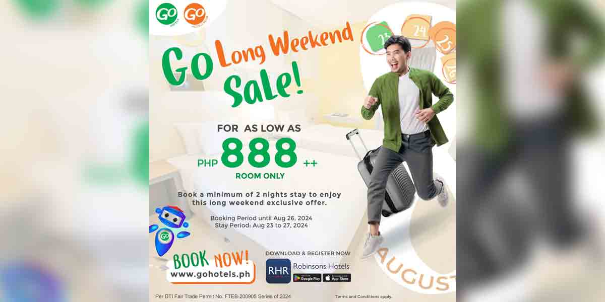 Special Long Weekend Promo