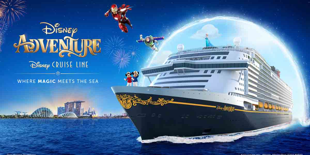 Disney Cruise Line Brings Magical ‘Adventure’ to Singapore