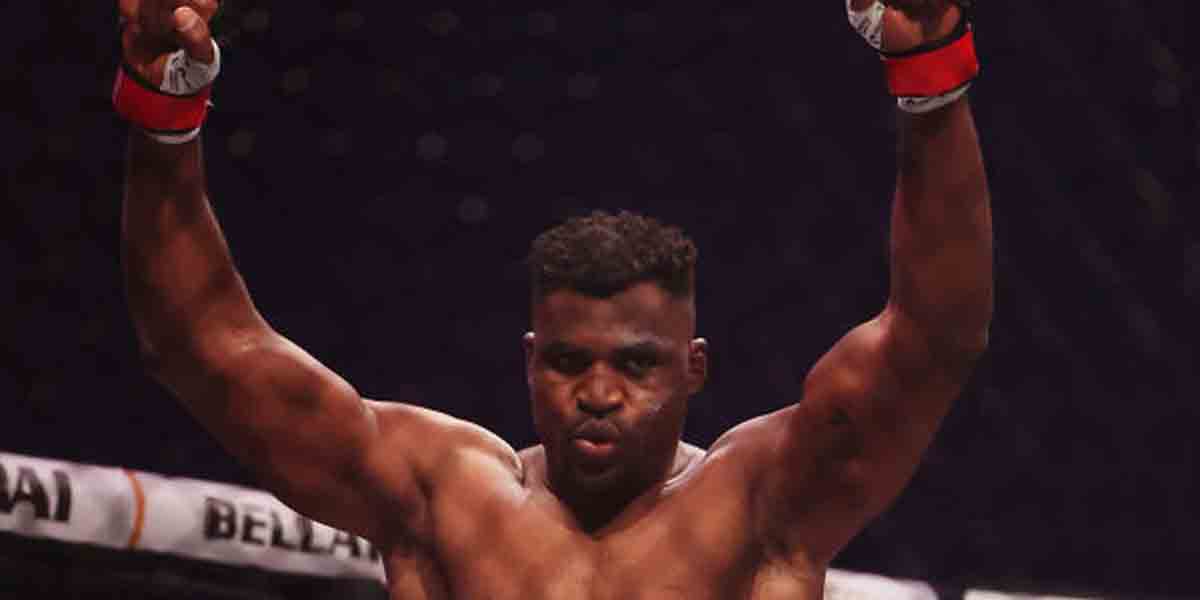 Francis Ngannou knocks out Brazilian foe in MMA comeback