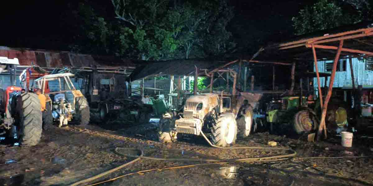 NPA claims Himamaylan farm equipment burning